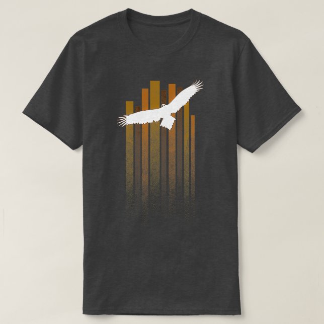 Camiseta Wedge Tail Eagle White (Frente do Design)