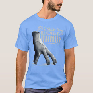 Camiseta Wednesday Season 2 SingleHandedly Handyhing boy