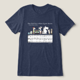 Camiseta WEE FISH EWE A MARE EGRETS MOOSE Sandra Boynton T-