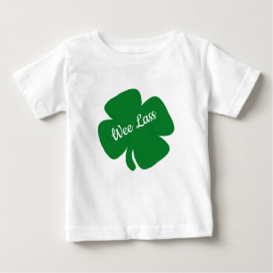 Camiseta Wee Lass Dia de São Patrício