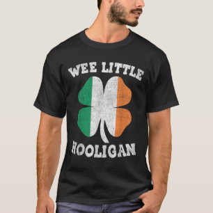 Camiseta Wee Little Hooligan Engraçado Dia de São Patrício