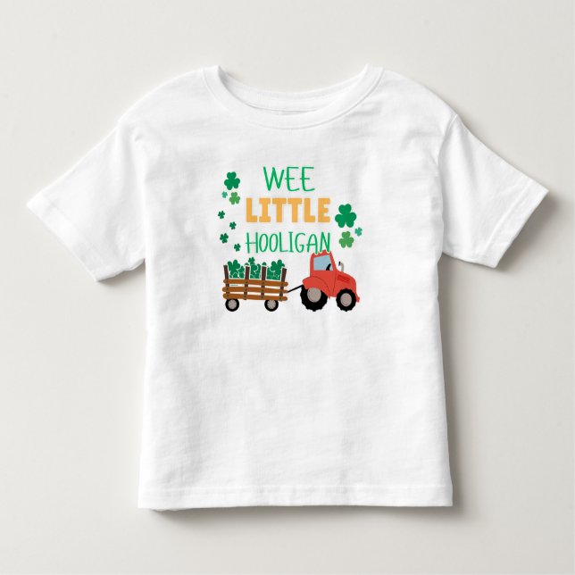 Camiseta Wee Little Hooligan Toddler Tee (Frente)