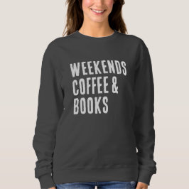Camiseta Weekend Coffee & Books Book Lover
