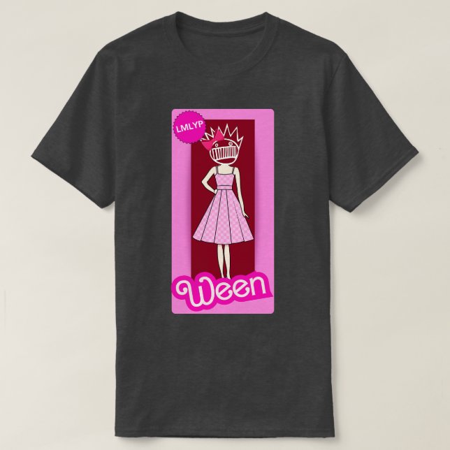 Camiseta WEEN Boognish Barbie (Frente do Design)