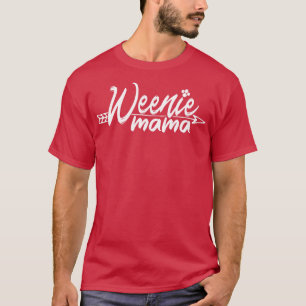 Camiseta Weenie Dachshund Dog Mãe