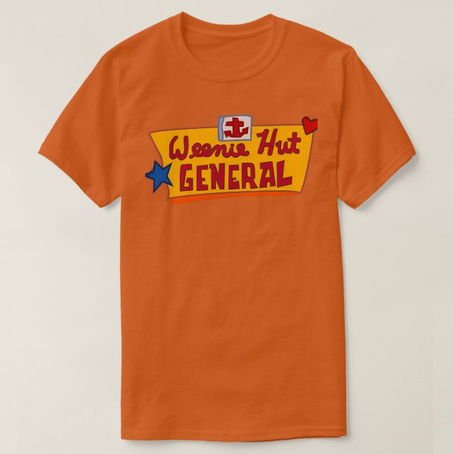 Camiseta Weenie Hut General (Frente do Design)