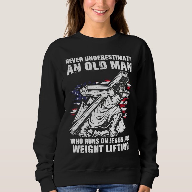 Camiseta Weight Lifting Dad Christian Weight Training Grand (Frente)