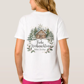 Camiseta Weihnachtsgeschenk Weihnachtsgruß Frohe Weihnacht