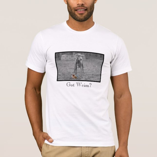 Camiseta Weimaraner (Frente)