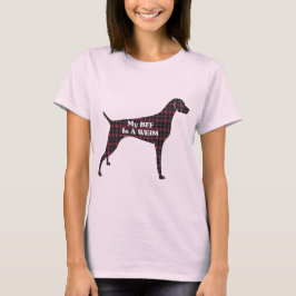 Camiseta Weimaraner BFF