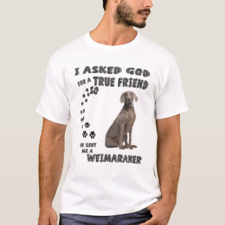 Camiseta Weimaraner Cita Mamãe Weim Pai Figurume, Cinza Bon