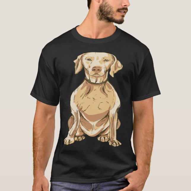 Camiseta Weimaraner dog (Frente)