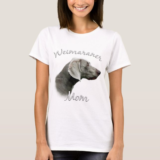Camiseta Weimaraner Mãe 2 (Frente)