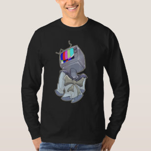 Camiseta Weircore Tv Head Aestic Dreamcore Cosplay Obje