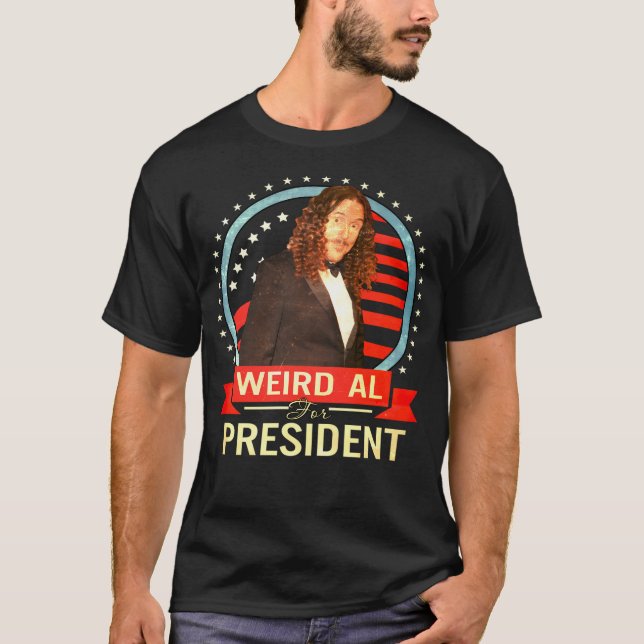 Camiseta Weird Al Para Presidente (Frente)