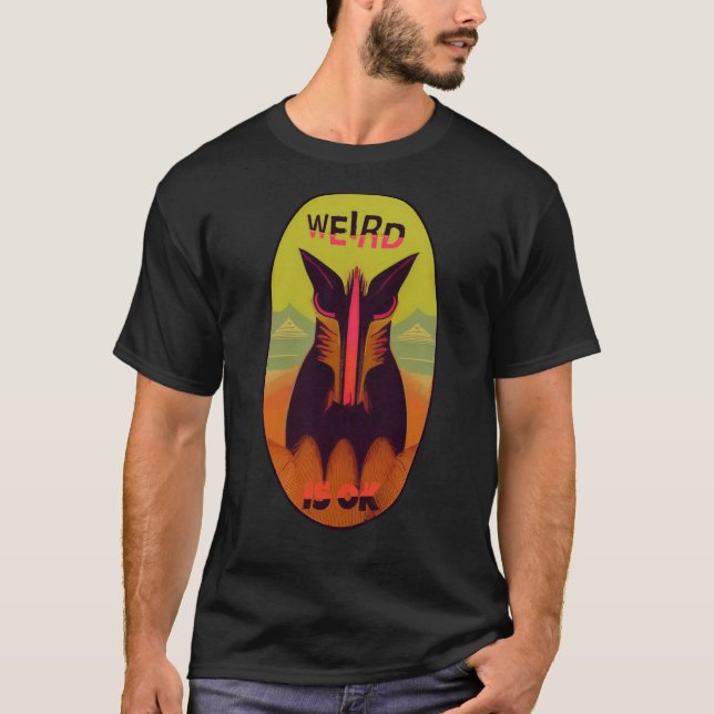 Camiseta Weird is OK 01 (Frente)