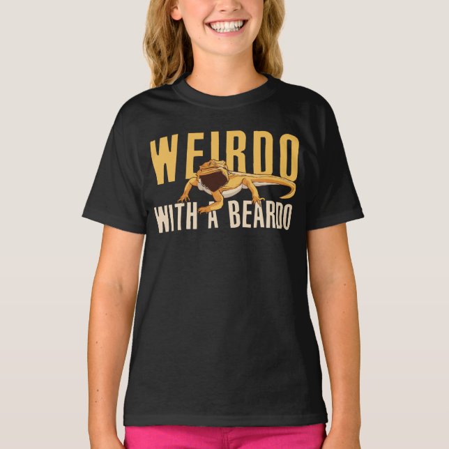 Camiseta Weirdo com répteis Beardo Lizard (Frente)