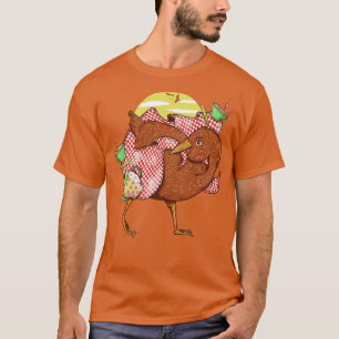Camiseta Weka num piquenique