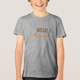 Camiseta Welcome Autumn