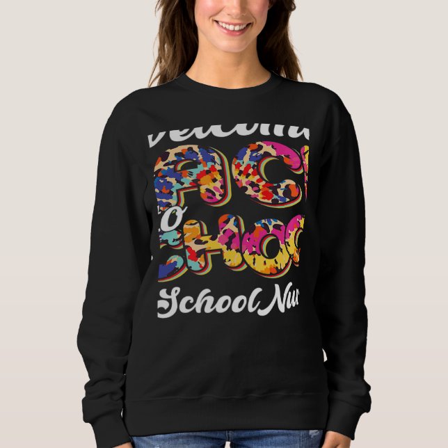 Camiseta Welcome Back To School Nurse 1st Day Of School Nur (Frente)