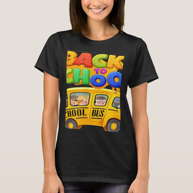 Camiseta Welcome Back to School School Bus Driver Mens Boys (Frente)