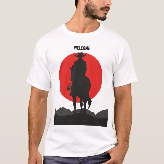 Camiseta Welcome Cowboy (Frente)