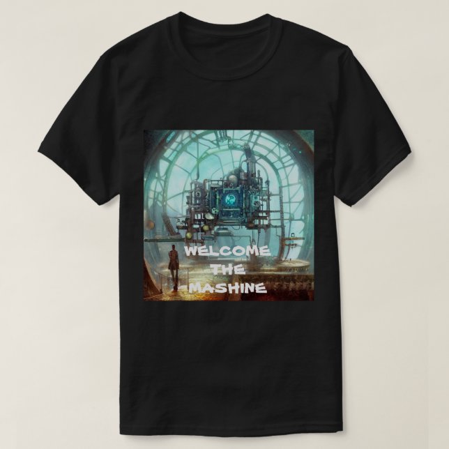 CAMISETA WELCOME THE MASHINE (Frente do Design)