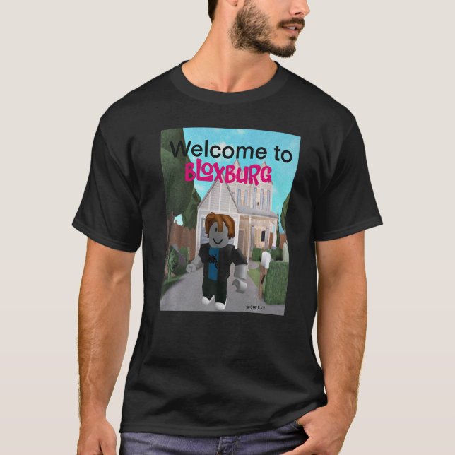 Camiseta Welcome to bloxburg Premium (Frente)