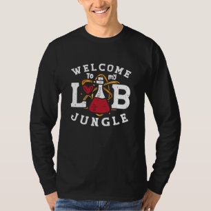 Camiseta Welcome To My Lab Jungle Laboratory Technician