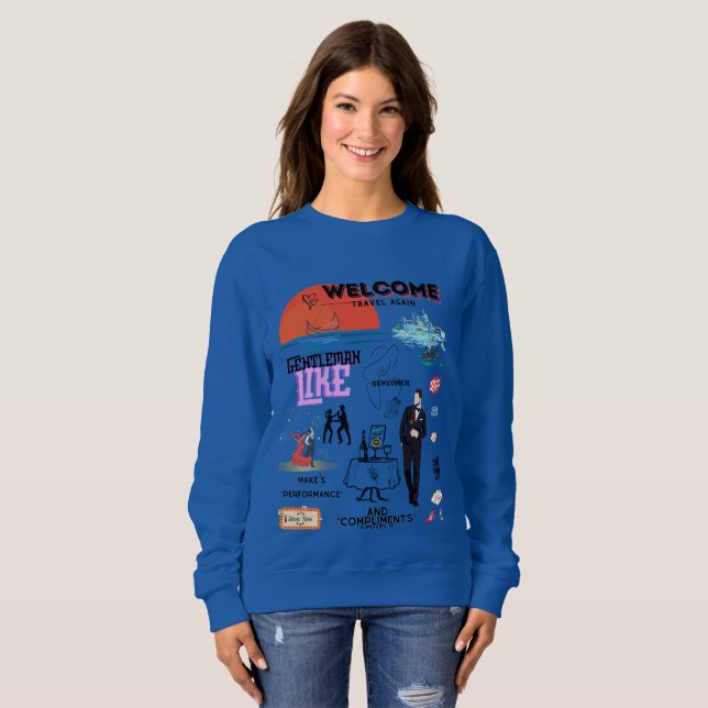 CAMISETA WELCOME TRAVEL AGAIN (Frente Completa)