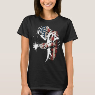 Camiseta Welder American Flag USA Patriotic Welder Gift pri