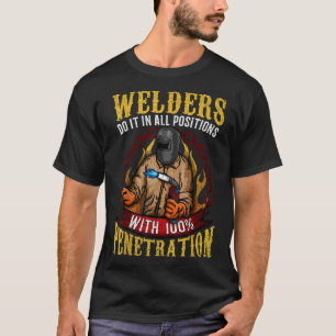 Camiseta Welder Mask Metal Hood Fogo Fogueira Gás Física Gá