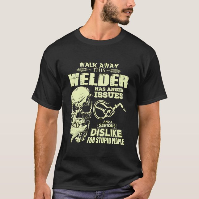 Camiseta Welder Skull Welder (Frente)