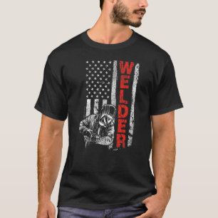 Camiseta Welder USA American Welding Worker Metalworking