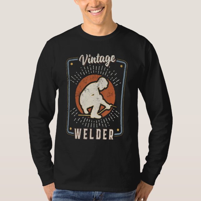 Camiseta Welder Vintage Retro Classic Love (Frente)