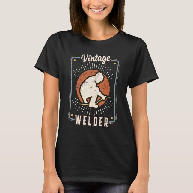 Camiseta Welder Vintage Retro Classic Love (Frente)