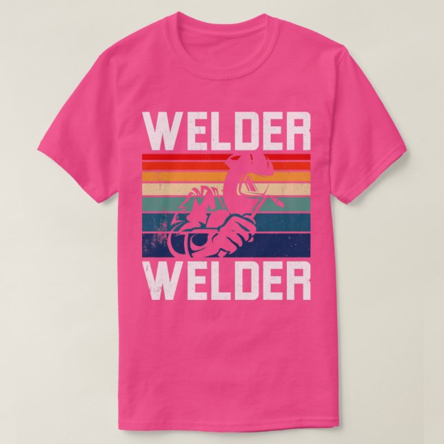 Camiseta Welder Vintage Welder Retro (Frente do Design)
