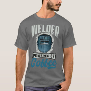 Camiseta Welder Welder Powered By Coffee (2)