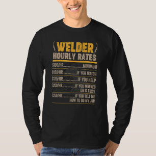 Camiseta Welder Weldin Worker Ironsmith Blacksmith Expert H