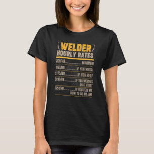 Camiseta Welder Weldin Worker Ironsmith Blacksmith Expert H