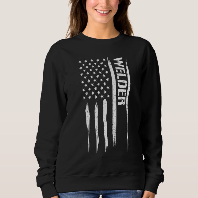 Camiseta Welding Welder - American Flag Sayings (Frente)