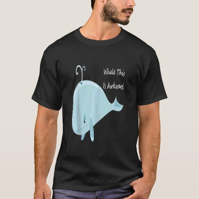 Camiseta Well This Is Awkward  Whale This Is Awkward Tank T (Frente)