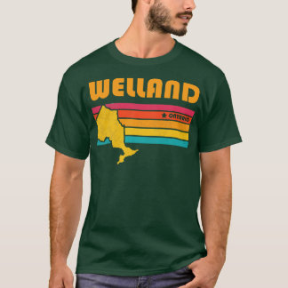 Camiseta Welland Ontario Canada Vintage afressou Souvenir