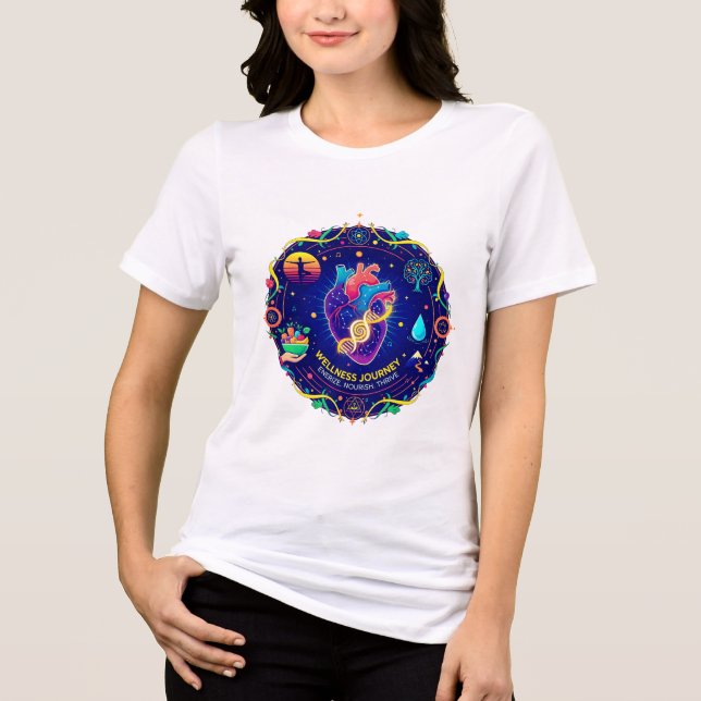Camiseta Wellness & Interior Harmonic Nature Graphic T Shir (Frente)