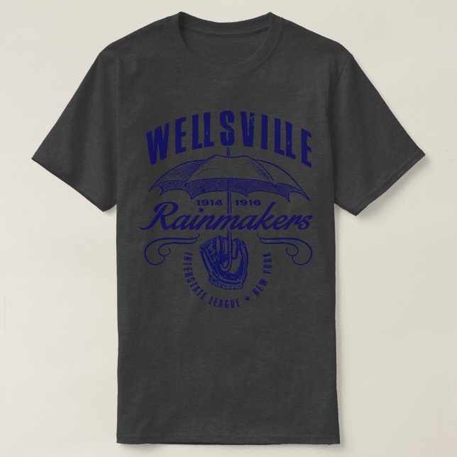 Camiseta Wellsville Rainakers (Frente do Design)