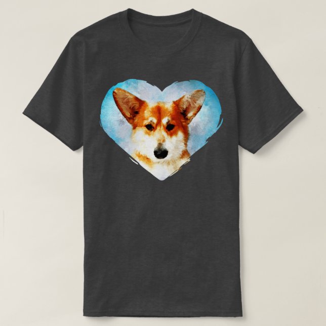Camiseta Welsh Corgi (Frente do Design)