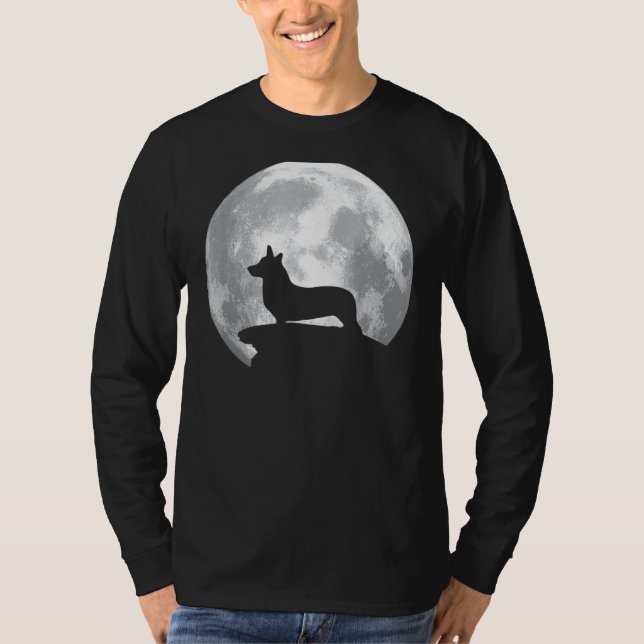 Camiseta Welsh Corgi Cardigan Dog Halloween Costume (Frente)