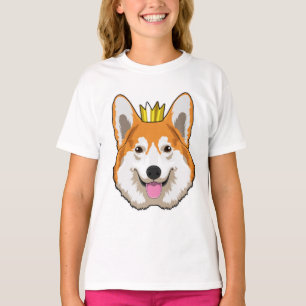 Camiseta Welsh Corgi com Coroa