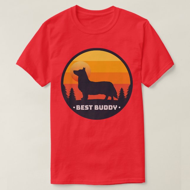 Camiseta Welsh Corgi Dog Breed 1497 (Frente do Design)