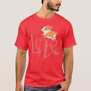 Camiseta Welsh Corgi Dog Lover I Love My Corgi Design